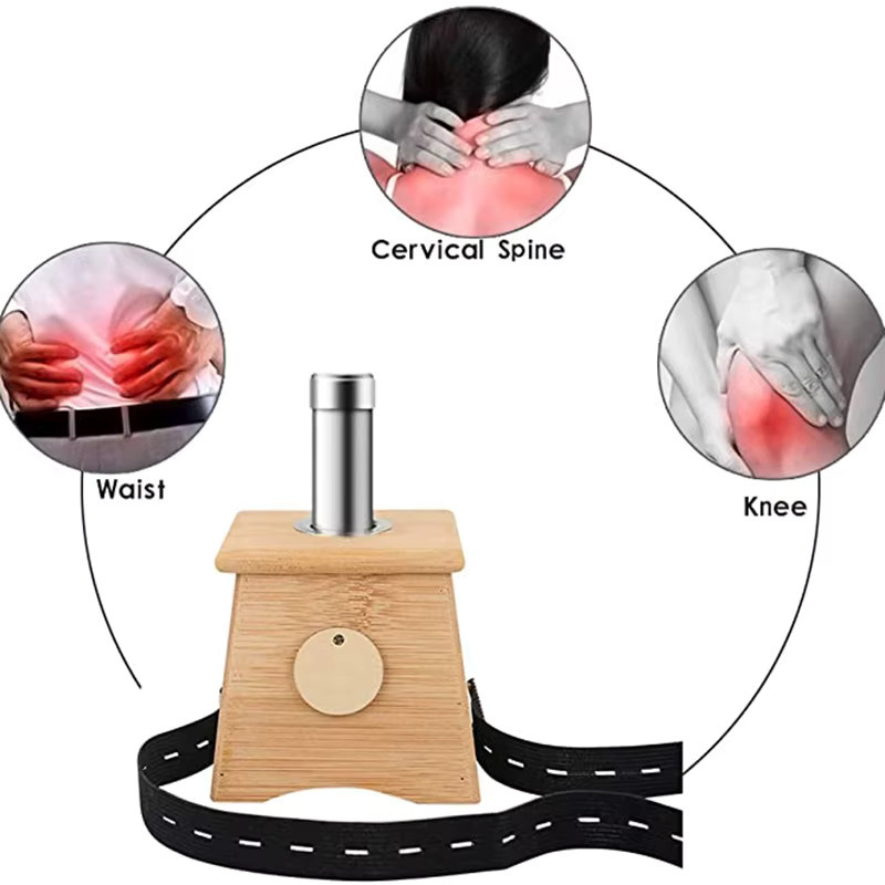 TCMHEALTH Moxibustion Box Bambus Brenner, Unisex - Bild 2