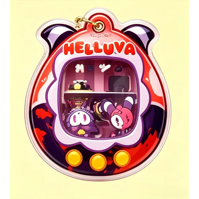 Bandai Helluva Boss Tamagotchi Schlüsselanhänger, Acryl-Ornament - Bild 4