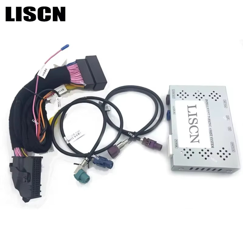 LISCN Front- und Rückfahrkamera-Adapter für Ford Kuga 2011 bis 2021, Video-Decoder für das Original-Bildschirm-Upgrade, Schwarz - Bild 2