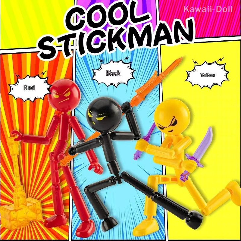 DIAPER&CORED Stickman Roboter, Actionfigur, 1-teiliges Set - Bild 2