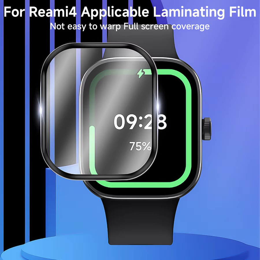 CAOWTAN Displayschutzfolie für Redmi Watch 4, transparent - Bild 5