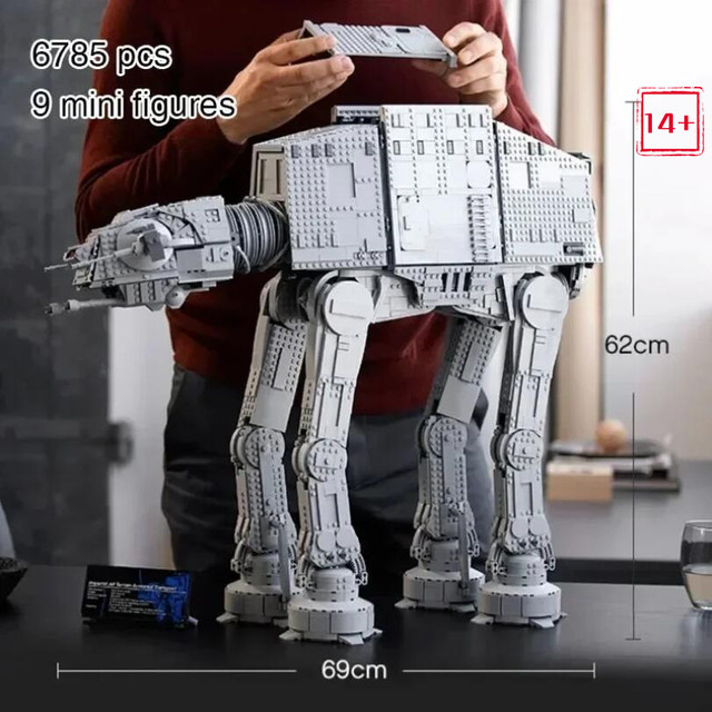 Hot Toys AT-AT Baustein-Modell, Star Wars, 6785 Teile, ab 14 Jahre - Bild 1