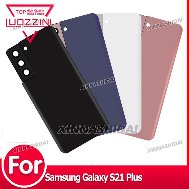 Samsung Galaxy S21 Plus Ersatzgehäuse Rückseite aus Kunststoff in Schwarz oder Violett - Bild 1