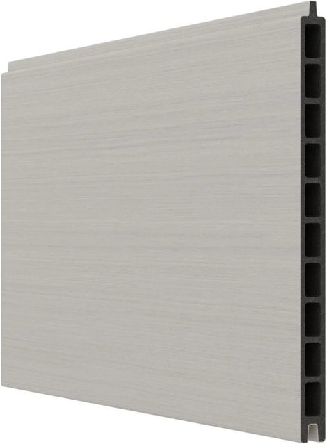 T&J WPC-Steckzaunlamelle Max XL in Beige, B/T/H: 15 x 2 x 179 cm - Bild 1