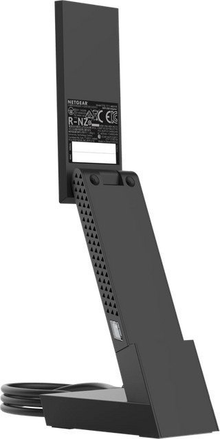 Netgear Nighthawk AX3000 WiFi 6E WLAN Adapter USB-A Tri-Band Schwarz - Bild 1