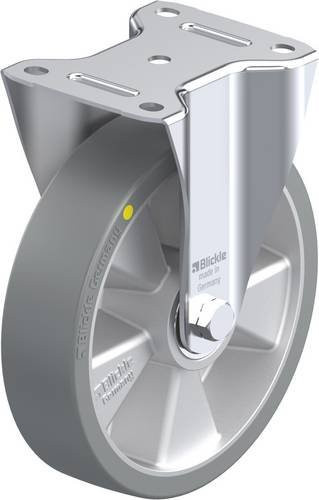 Blickle Bockrolle B-ALTH 200K-AS in Silber und Grau, Rad-Durchmesser: 20 cm, Tragfähigkeit: 400 kg - Bild 1