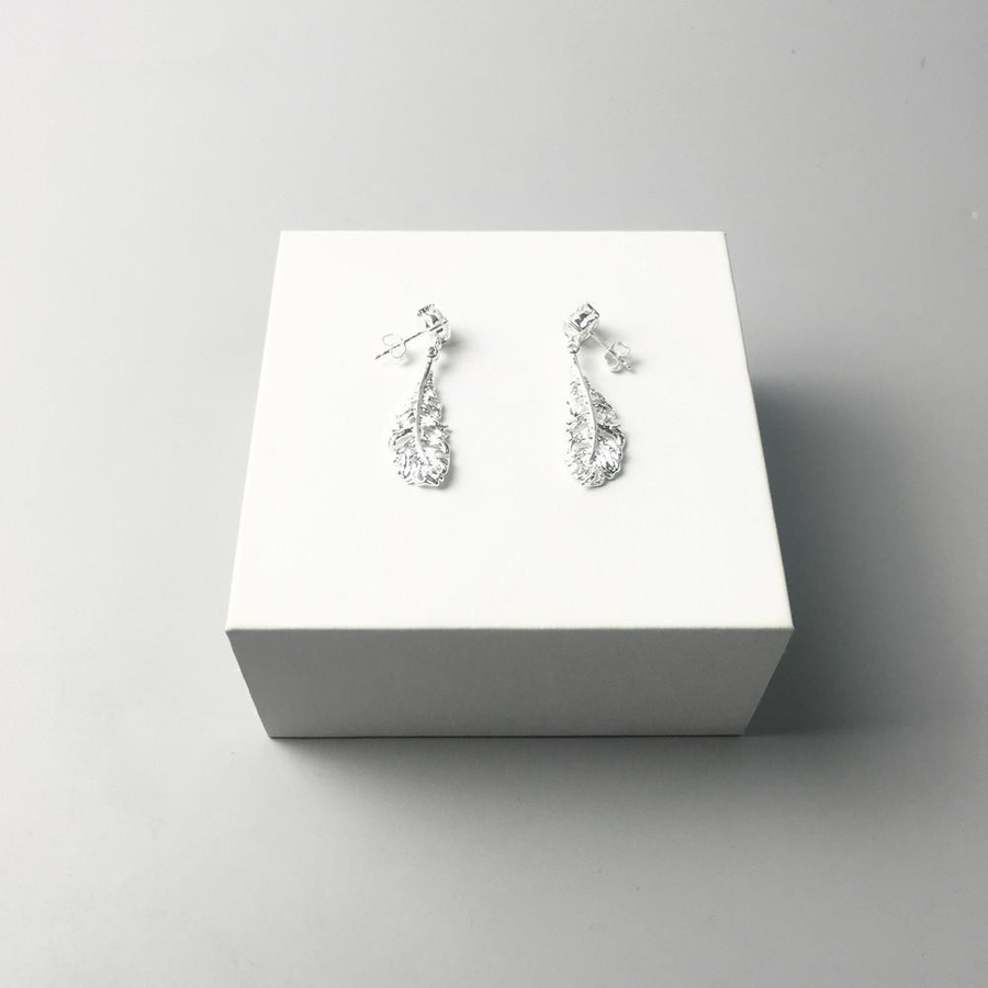Ohrstecker 925 Silber, Zirkonia, Damen - Bild 3