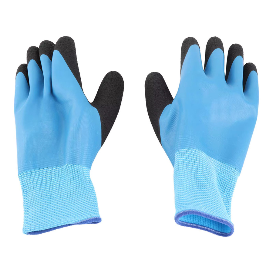 Isolierte Elektrikerhandschuhe von BREYLEE in Blau mit 400 V Spannungsfestigkeit für Isolierungsarbeiten im Bauwesen - Bild 2