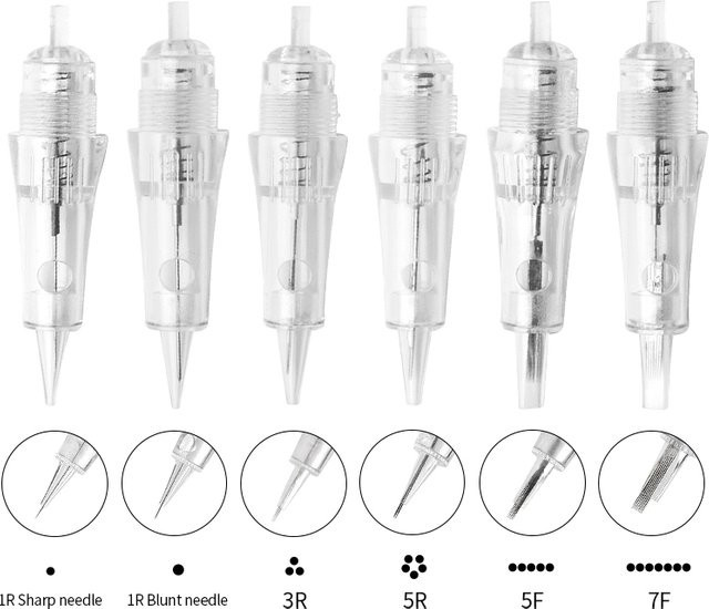 AIMOOSI Tattoo-Nadelmodule 1R/3R, Unisex - Bild 1