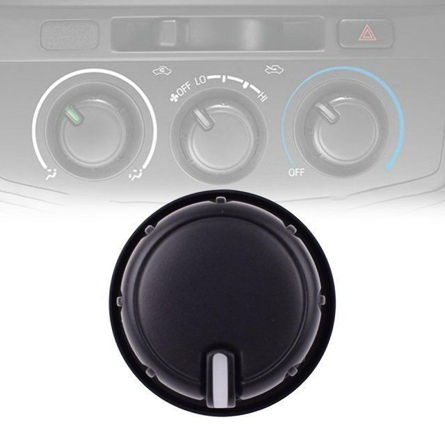 SUITU Klimaanlagen-Schalter für Toyota Hilux Vigo SR 11-15, Bedienfeld-Abdeckung aus Kunststoff, Schwarz, Teilenummer 55905-0K340 - Bild 1