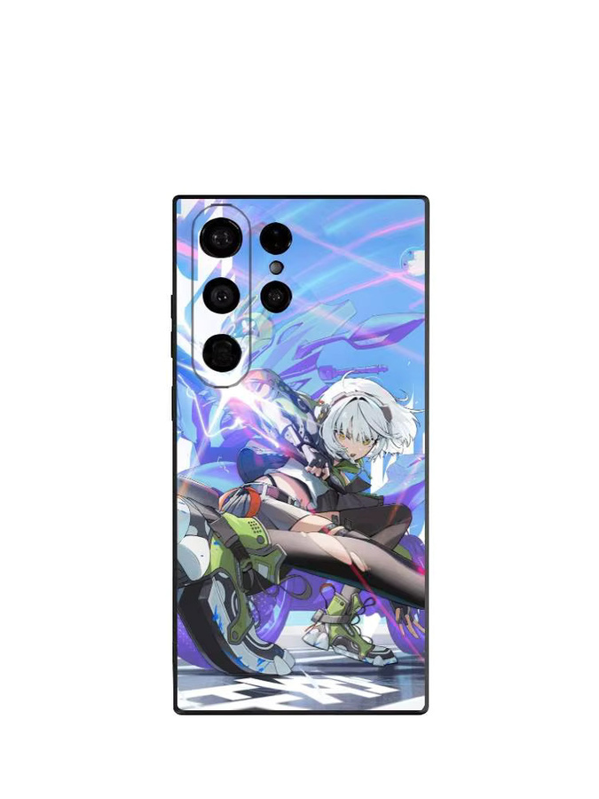 Anby Zzz Game Handyhülle für Samsung Galaxy S25 S24 S23 S22 S21 S20 Ultra Plus 5G, Frosted Non-Slip Soft Cover, Multicolour - Bild 4