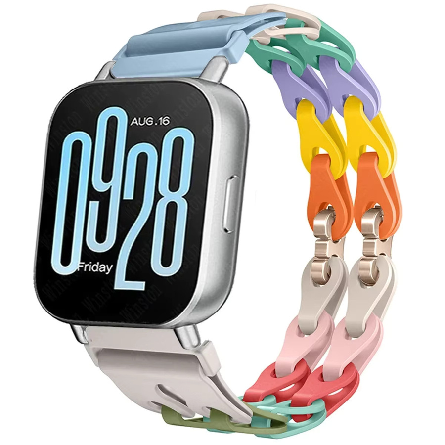 OAKCHARM Uhrenarmband Silikon, Redmi Watch 5 Active 5 Lite, 22 mm, 20 mm - Bild 2