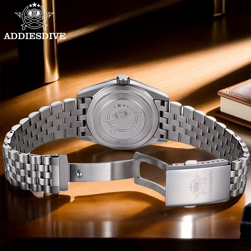 ADDIESDIVE Armbanduhr Edelstahl, Quarz, Bunt, Herren - Bild 6