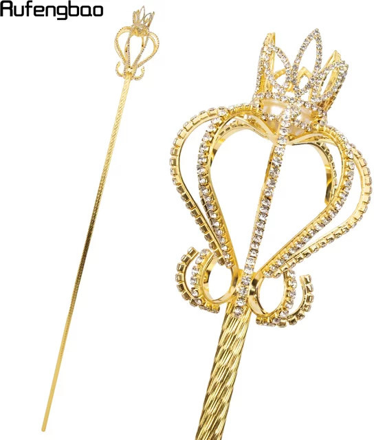 Rufengbao Feenstäbe, Prinzessin, Weiß, Gelb, Metall, Zubehör - Bild 1