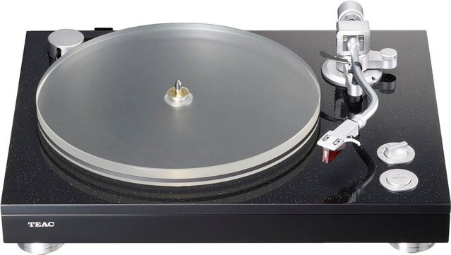 TEAC Plattenspieler TN-5BB-M/B Schwarz mit Riemenantrieb - Bild 1