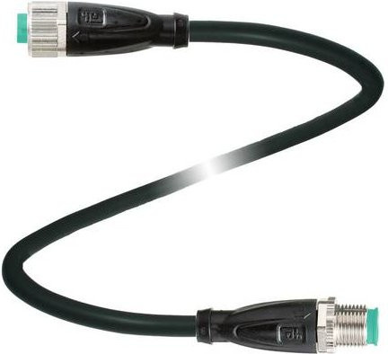 Pepperl+Fuchs 240775-0001 Sensor-Aktor-Steckverbinder konfektioniert, Farbe: Schwarz, Länge: 7,5 m, Polzahl: 4 - Bild 1