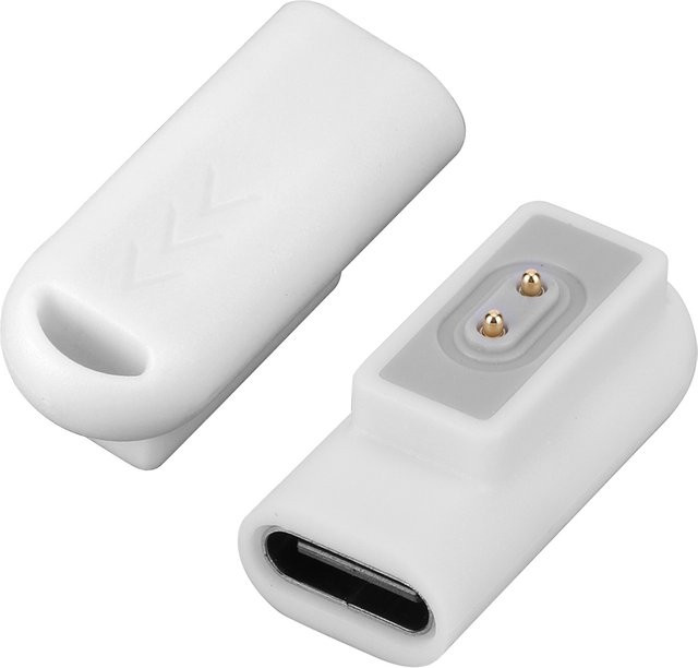 ALLOET USB-C Ladeadapter für Xiaomi Redmi Watch 4 mit 90-Grad-Winkel in Weiß - Bild 1