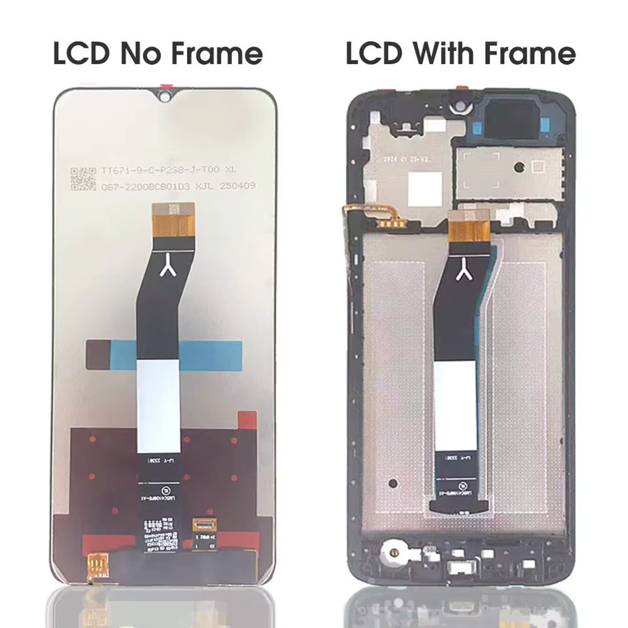 Xiaomi Redmi A3 A3X LCD Display Touchscreen Digitizer Montage in Schwarz mit 6,71 Zoll - Bild 3