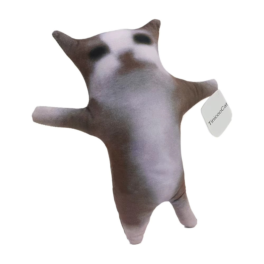 TinicooCat Glückliche Katze, Plüschtier, Stofftier - Bild 5