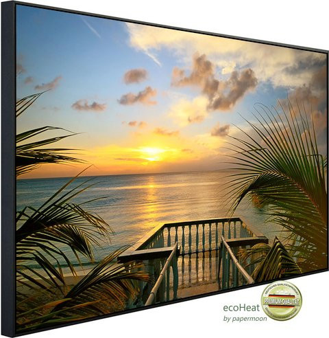 papermoon Infrarotheizung EcoHeat mit Matt-Effekt in Bunt, App-Steuerung und Überhitzungsschutz, B/H/T: 120 x 60 x 60 cm - Bild 1