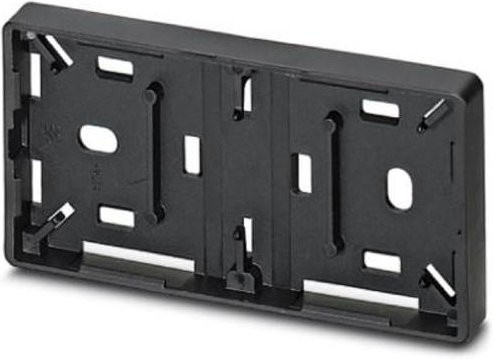 Phoenix Contact 0829365 CARRIER-EMP Gerätemarkierung Schwarz, Beschriftungsfläche: 85,6 x 54 mm, 10 Stück - Bild 1