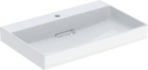 Geberit Waschtisch One aus Keramik in Weiß, rechteckig, Breite: 75 cm - Bild 1