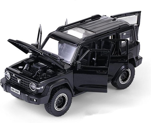 Linyi toy car Tank 300 SUV, Modellauto, 1:24, Metall, Licht und Sound, ab 18 Jahren - Bild 1