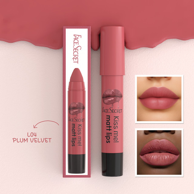 Face Secret Lippenstift, 6 Farben, mattiert, Unisex - Bild 1