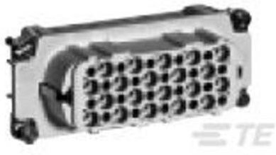 TE Connectivity Heavy Duty Rectangular Connector 2-1103111-3 in Silber - Bild 1