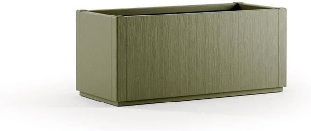 STEFANPLAST Ethica rechteckiger Blumenkasten grün B/T/H: 80 x 43 x 35 cm - Bild 1