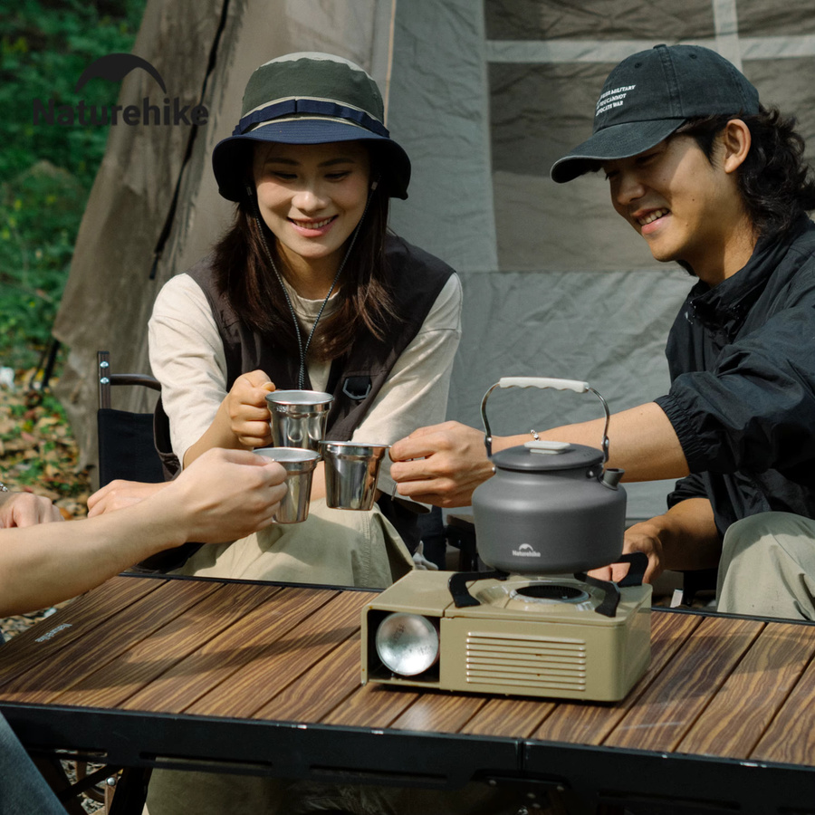 Naturehike Camping-Wasserkocher-Set mit 4,5 l Kapazität für Outdoor und Reise - Bild 4