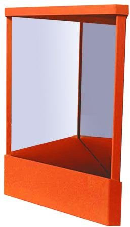 Mirror Precision TRUE Image Kosmetikspiegel Lady Bug Tischspiegel ohne Vergrößerung in Orange - Bild 1