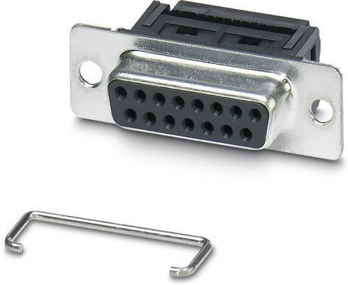 Phoenix Contact VS-15-BU-DSUB-FK 1688900 D-SUB Buchsenleiste 90 Grad mit 15 Polen in Silber - Bild 1
