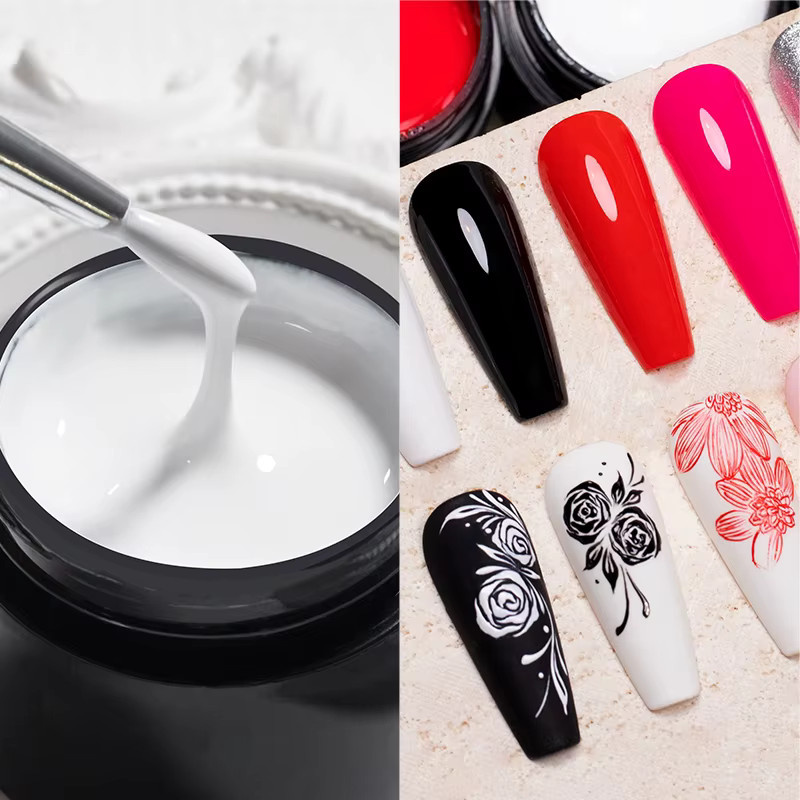 AWStorG Nail Art Painting Gel, Schimmernd, 5 g - Bild 5