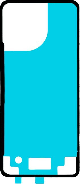 Xiaomi Klebeband für den Batteriedeckel in Turquoise für Poco F7 Pro / F7 Ultra - Bild 1