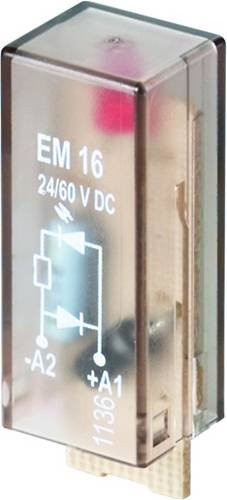 Weidmüller Steckmodul RIM-I 2 24/60VDC mit LED und Freilaufdiode in Rot, 10 Stück - Bild 1