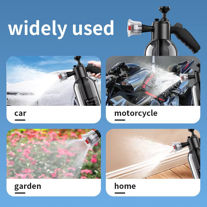 Jumunion Hand-Schaumsprüher in Schwarz mit 2 l Fassungsvermögen für Auto, Haus und Garten - Bild 5