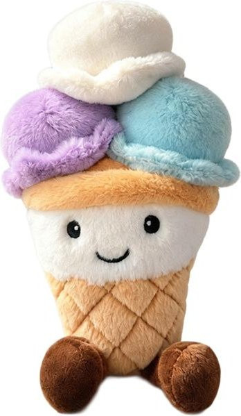 Yiran toy Eiswaffel Plüschtier, Stofftier, ab 14 Jahren, Bunt / Mehrfarbig - Bild 1