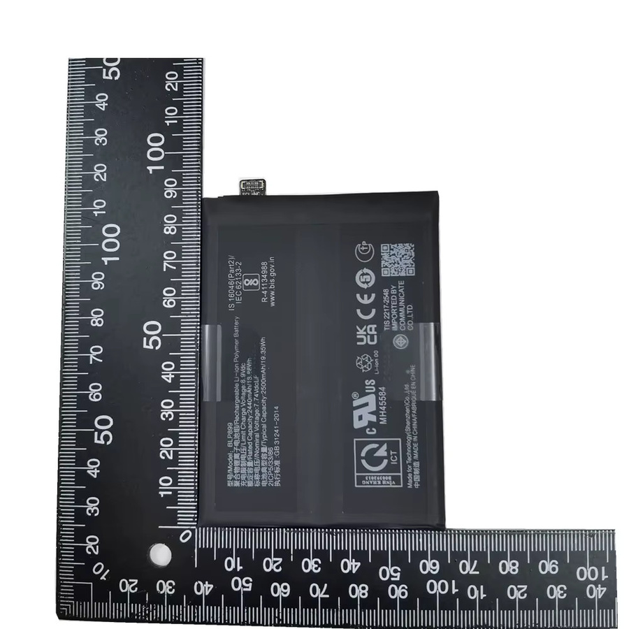 Original OnePlus BLP899 Ersatzbatterie für OnePlus 10 Pro, 5000 mAh, Schwarz - Bild 4