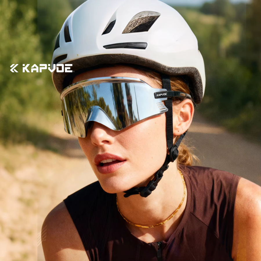 KAPVOE Radsport-Sonnenbrille, Unisex, Vollrand, Photochrome - Bild 4