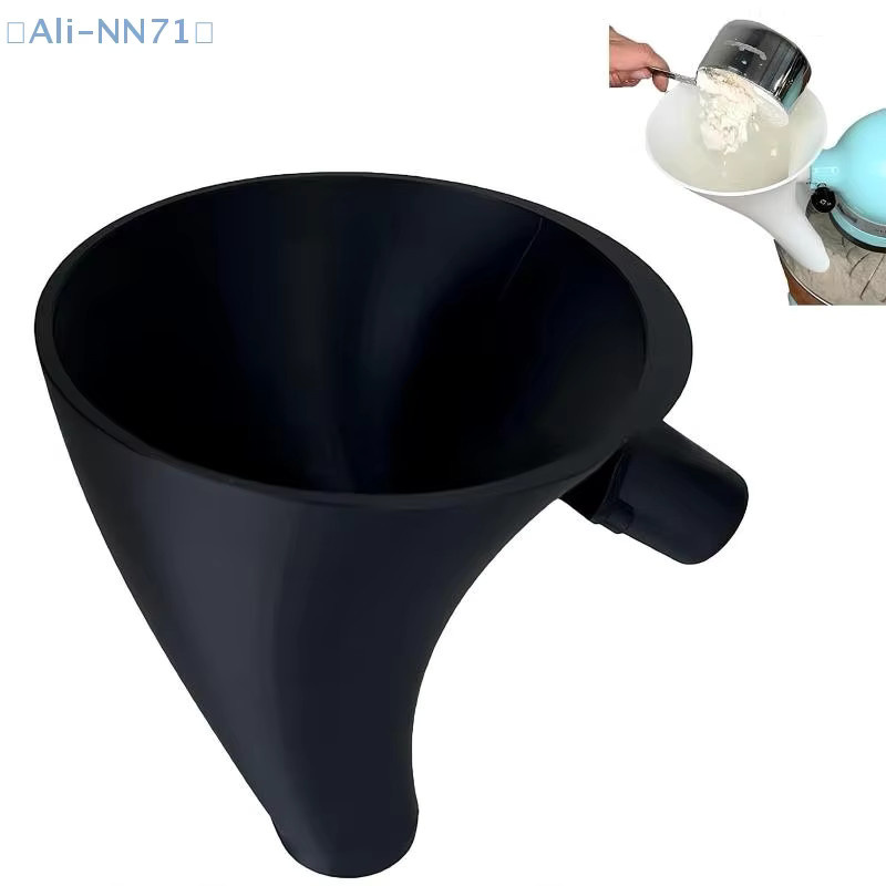 Trichter für KitchenAid Artisan KSM150 aus Kunststoff, rund, für präzises und verschüttungsfreies Einfüllen - Bild 5
