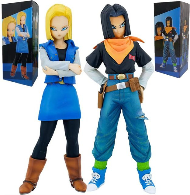 Yiran toy 1 Dragon Ball Z Android 18, Actionfigur, 25cm, ab 14 Jahren - Bild 1
