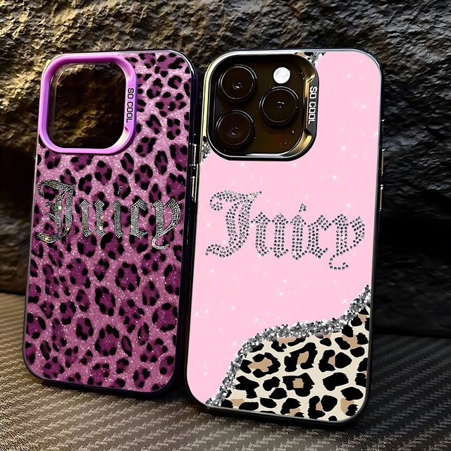 J-JuicysS Couture Handyhülle mit matter Rückseite für iPhone 17 16 15 14 13 12 11 Pro Max Plus und weitere Modelle, Anti-Fall Schutz - Bild 1