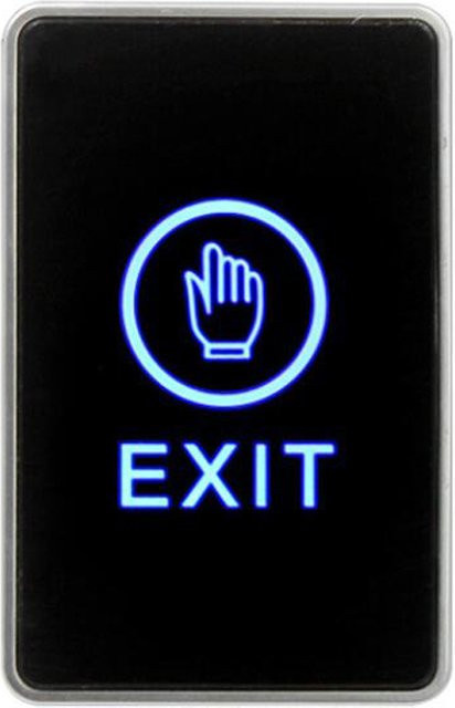 LUCKING DOOR Infrarot-Kontaktloser Türöffner mit LED-Anzeige und hintergrundbeleuchtetem Berührungssensor-Ausgangsschalter, B/H: 86 x 50 mm - Bild 1
