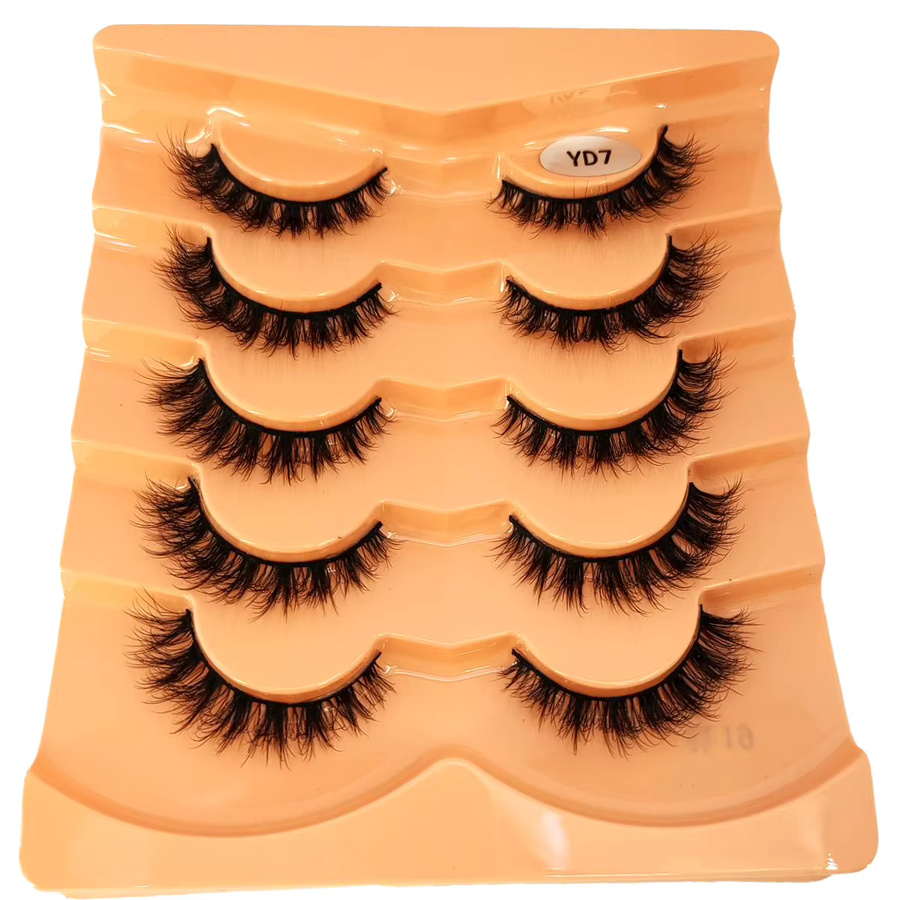 AMSDCN Künstliche Wimpern, 6D Volumen, 5 Paar - Bild 2
