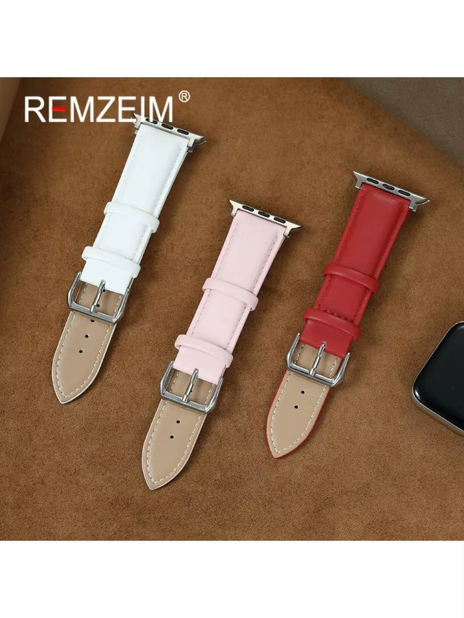REMZEIM Uhrenarmband Kunstleder, Unisex - Bild 2