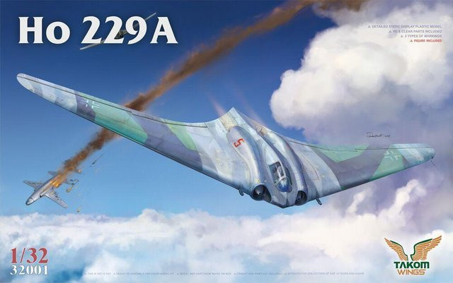 Takom Horton Ho 229A, Fahrzeug, 1:32 - Bild 1