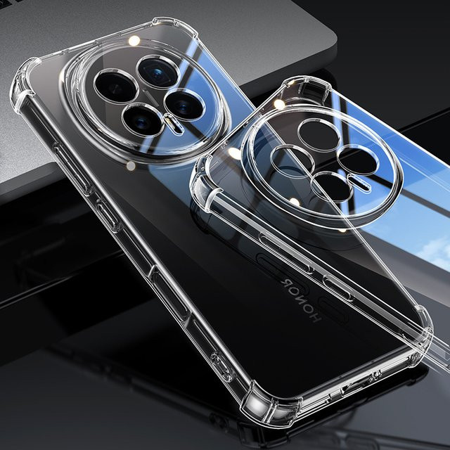 GOINSIE Airbag-TPU-Handyhülle für Honor Magic 8, Magic 8 Pro Lite, 8 Pro und 8 Lite 5G in Transparent - Bild 1