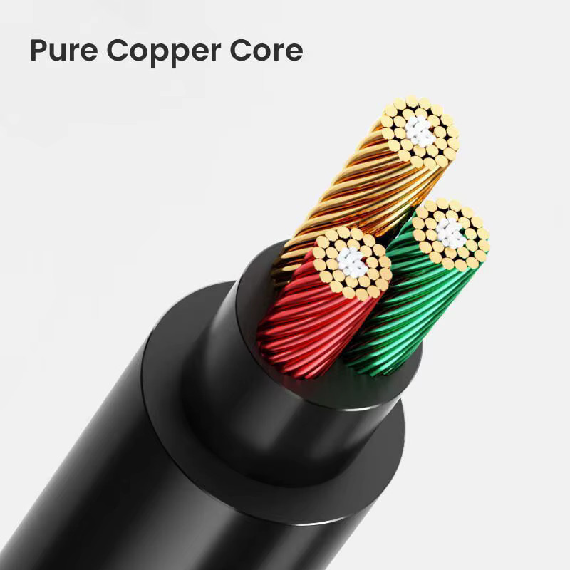 NIERBO USB-C auf 2RCA Adapter Typ-C auf RCA Stecker Y-Splitter für Auto Stereo Lautsprecher und Verstärker - Bild 3
