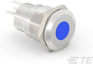 TE Connectivity Druckschalter Tray in Blau und Silber (1-2213765-9) - Bild 1